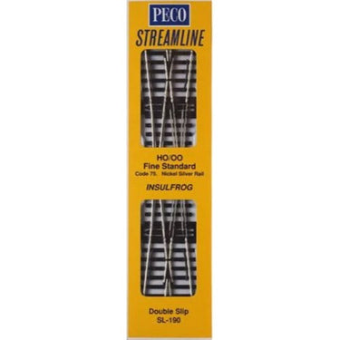 Peco SL190 HO/OO Code 75 Double Slip